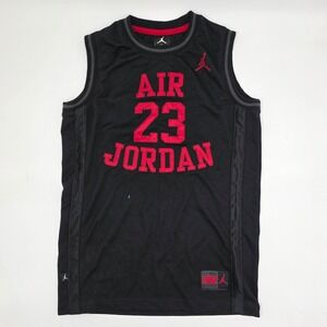 Kids‎ Jordan 23 Black Red Basketball Jersey Size L 12-13 Years